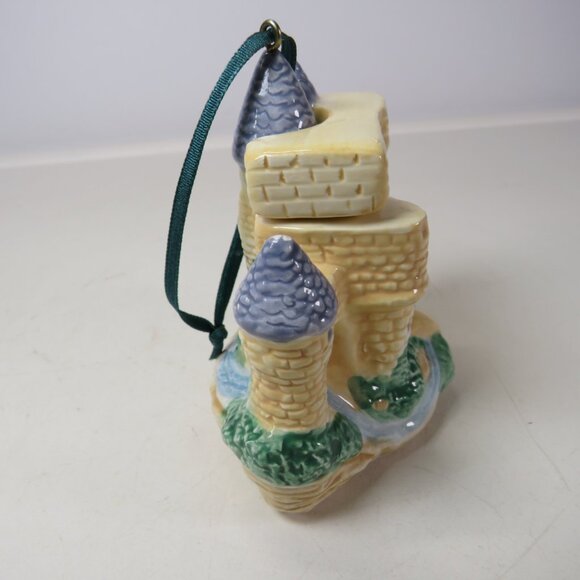 European Castle Mini Tea Pot Hallmark has tiny chips Not structural or defacing - Picture 11 of 16